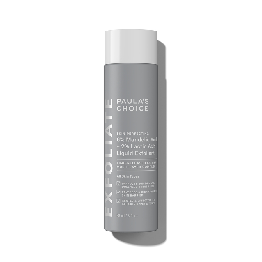 flüssiges aha-peeling mit 6 mandelsäure und 2 milchsäure