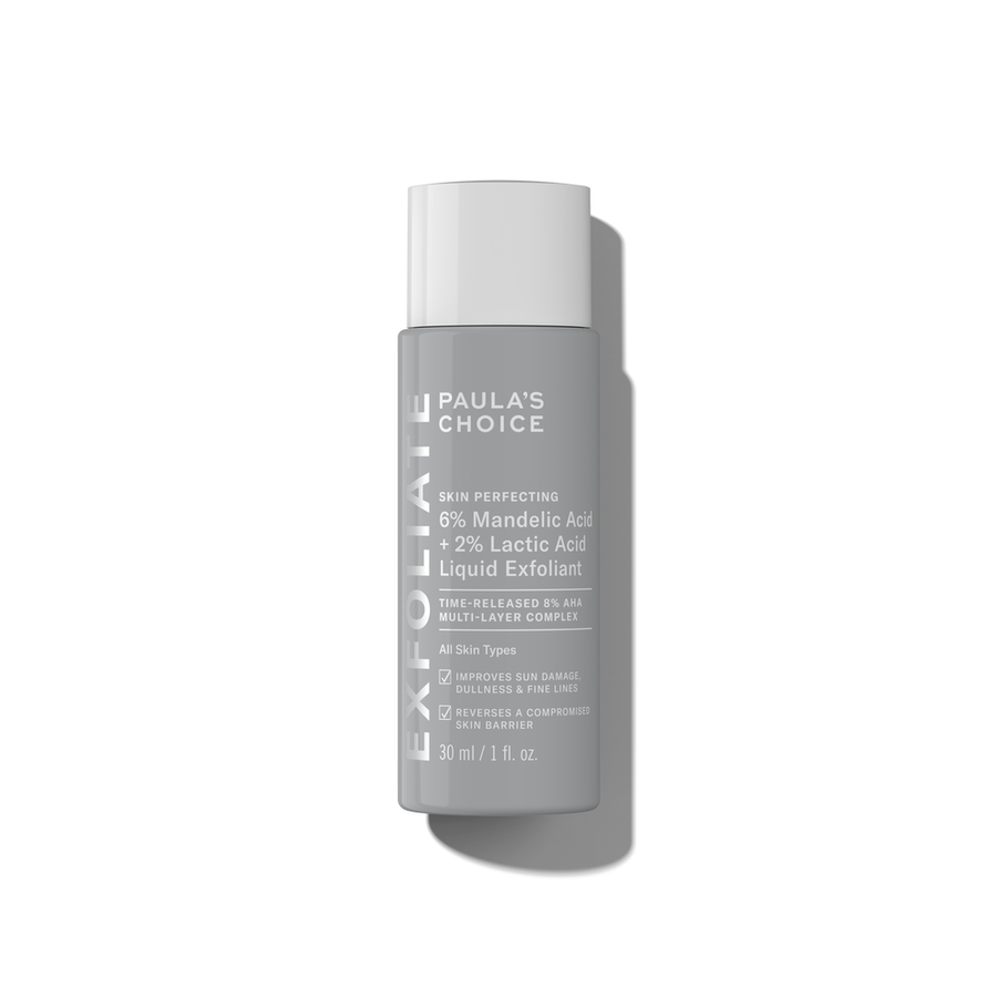 flüssiges aha-peeling mit 6 mandelsäure und 2 milchsäure