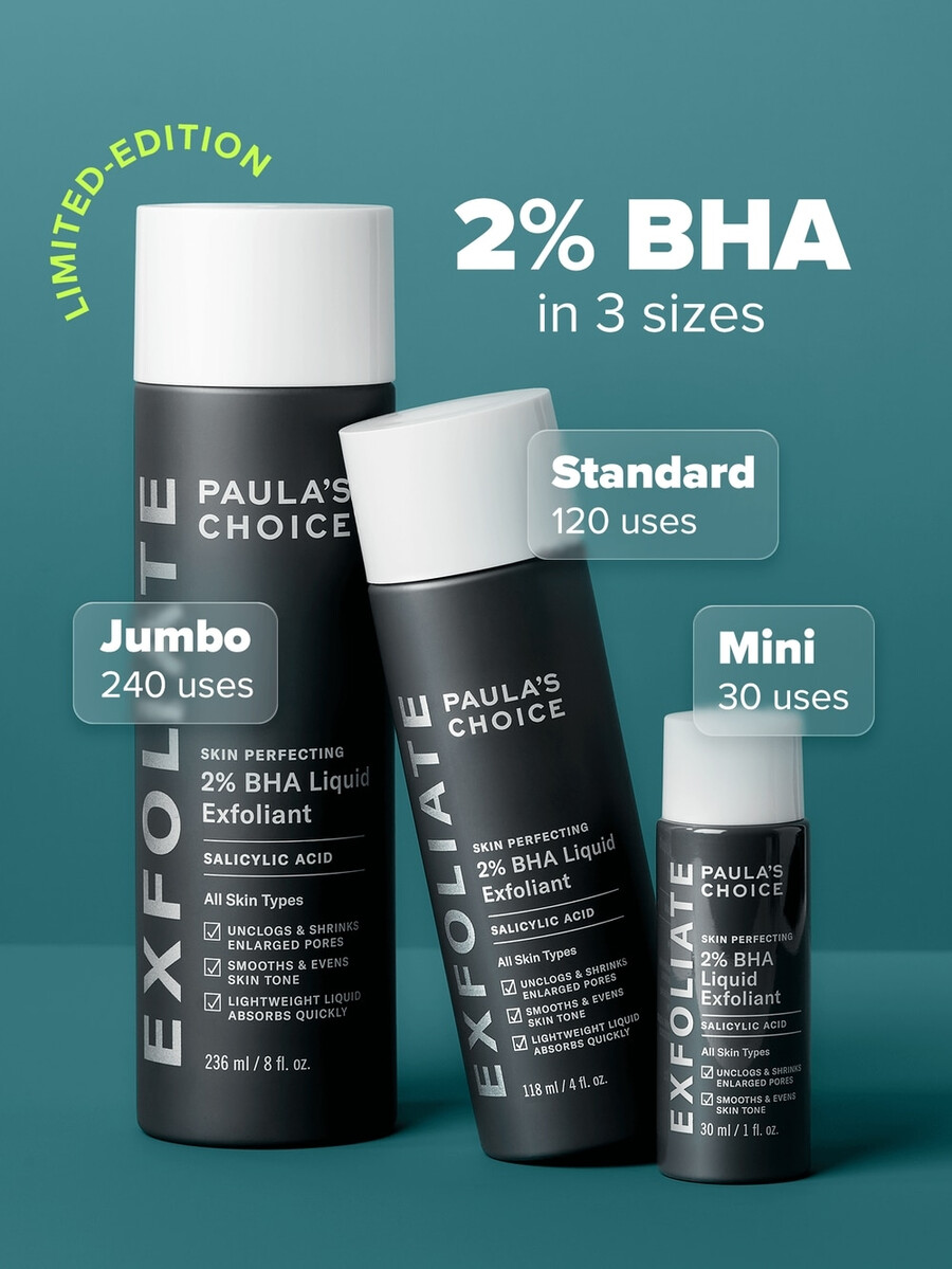 hautperfektionierendes 2 bha flüssigpeeling