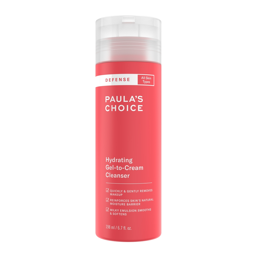 defense feuchtigkeitsspendendes gel-zu-creme-reinigungsgel