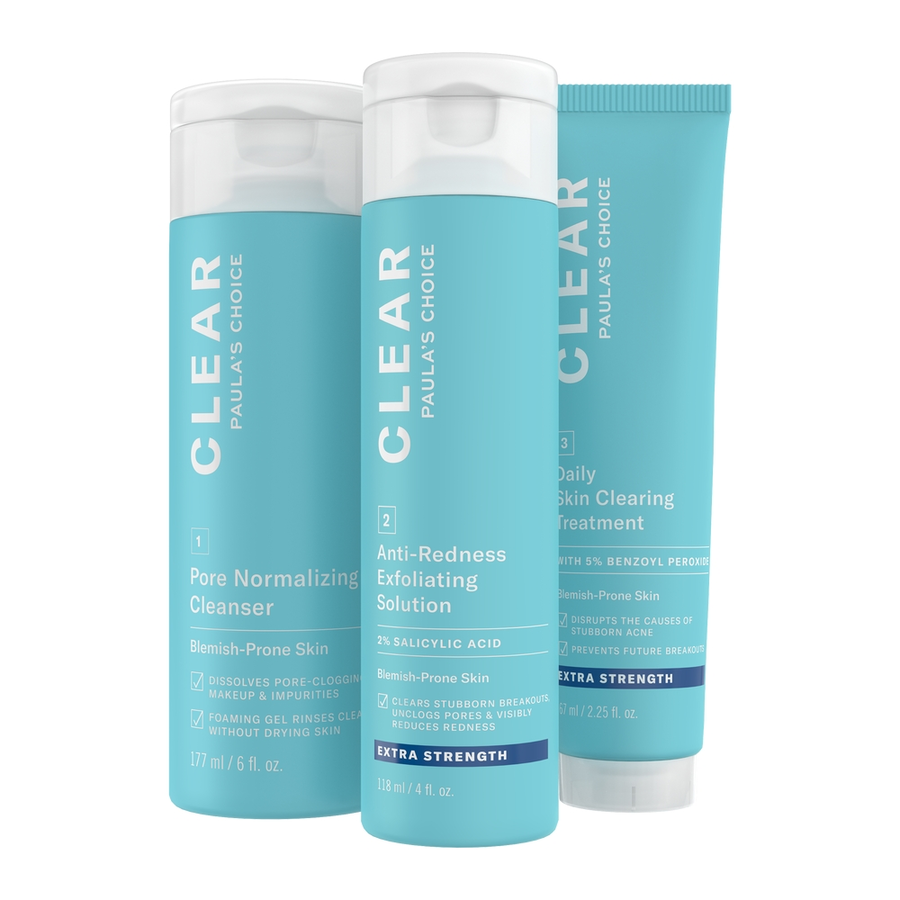 clear extra starkes akne-produktset