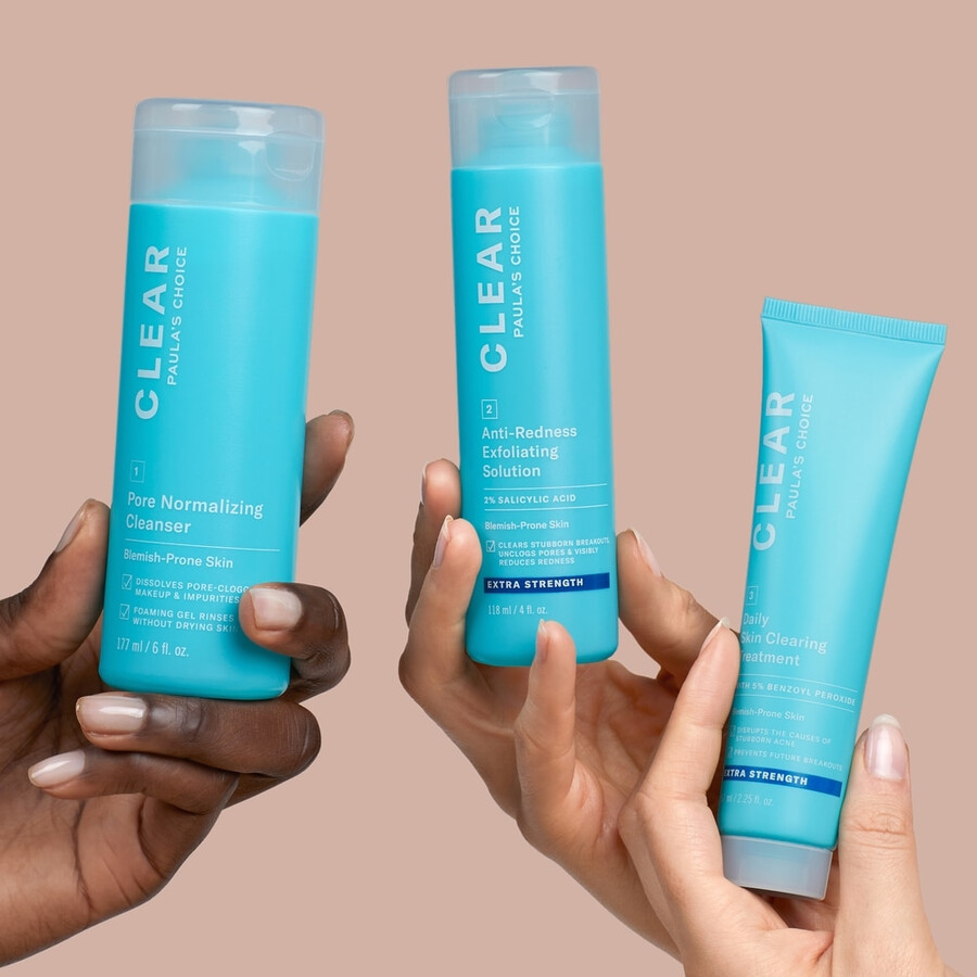 clear extra starkes akne-produktset